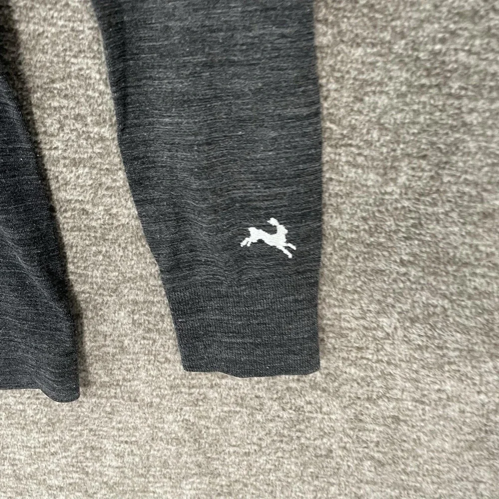 Tracksmith Shirt Womens Small Gray Merino Wool Long Sleeve Raglan Base Layer - Picture 2 of 9